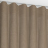 Overgordijn Monaco Beige - wavegordijn