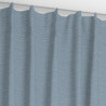 Overgordijn Praag Lichtblauw - plooigordijn met enkele plooi