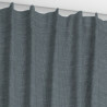 Overgordijn Praag Scandinavisch Blauw - plooigordijn met enkele plooi