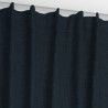 Overgordijn Praag Donkerblauw - plooigordijn met enkele plooi