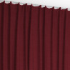 Overgordijn Praag Rood - plooigordijn met enkele plooi
