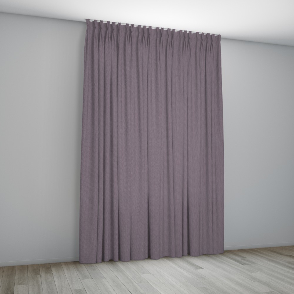 Overgordijn Madrid Paars Coupage