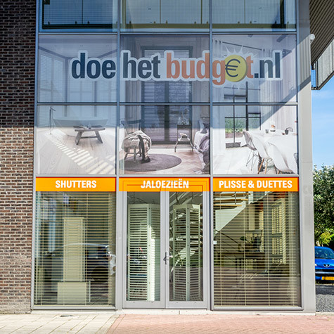 De showroom van doehetbudget.nl in Alkmaar